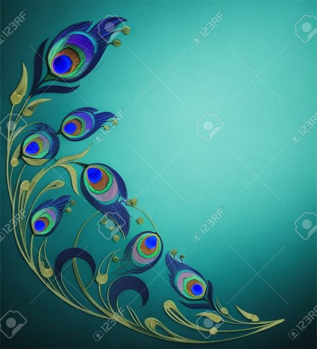 Peacock elemento piuma