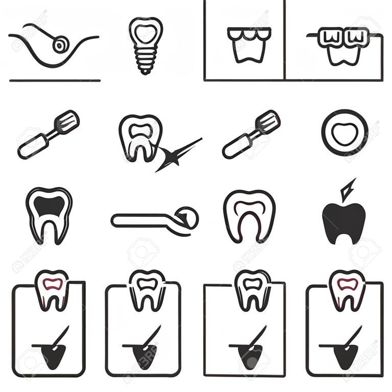 Icone dentale del dente