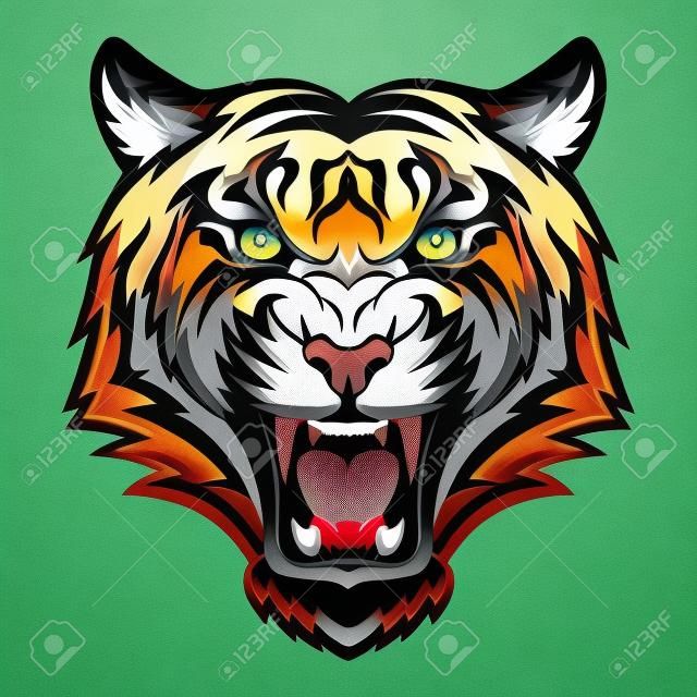 cabeça de tigre