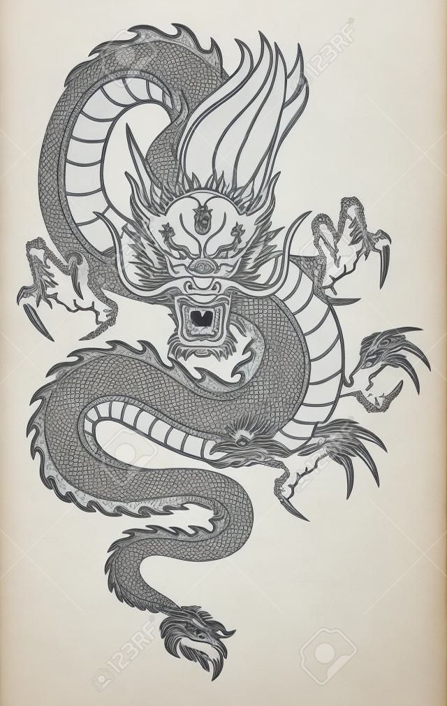 Drago asiatico tradizionale