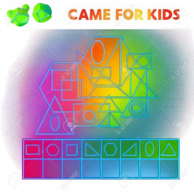 jogo educativo para crianças sequências lógicas para crianças 18745206  Vetor no Vecteezy