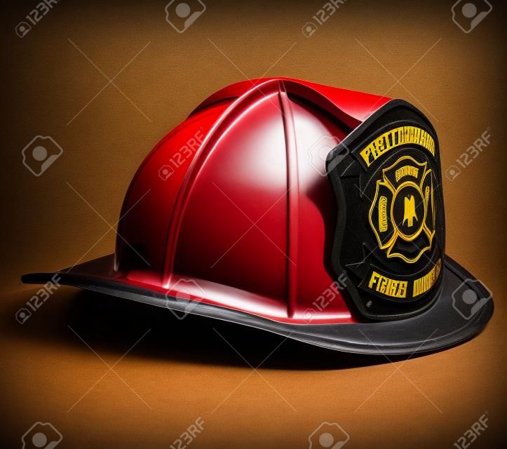 bombero de casco