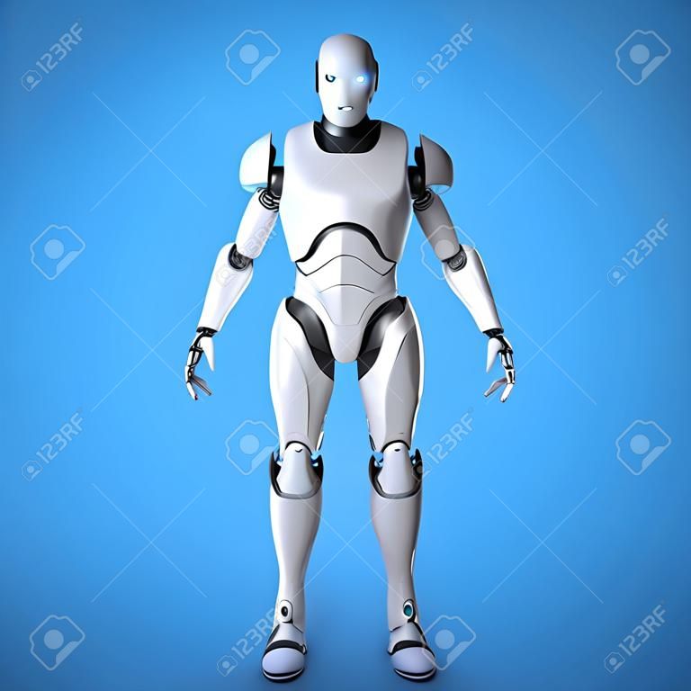 Robot futuristic design concept