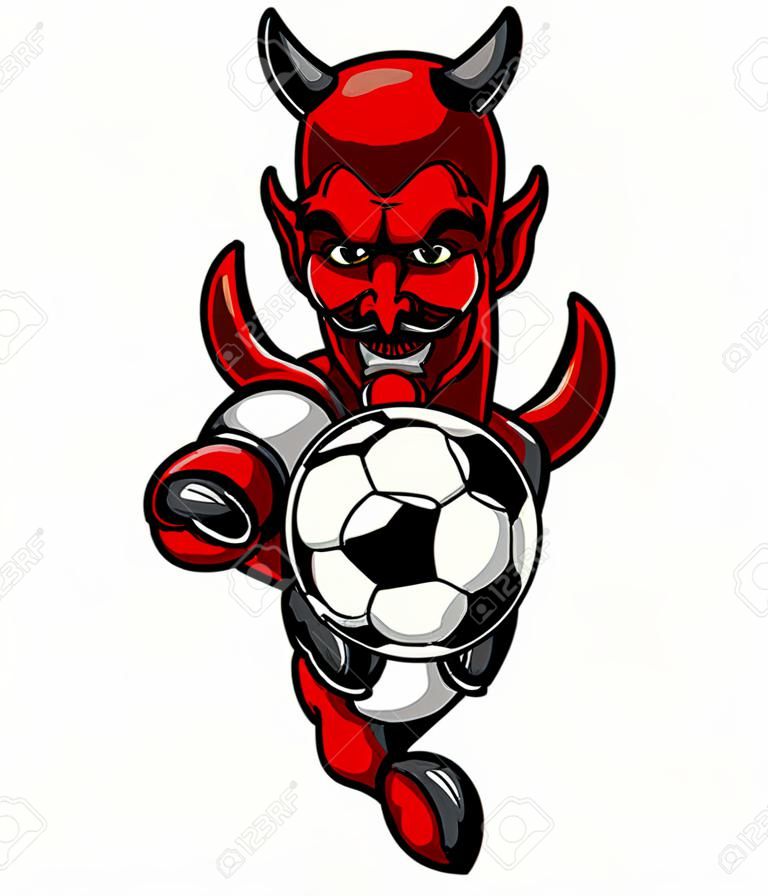 魔鬼足球足球吉祥物