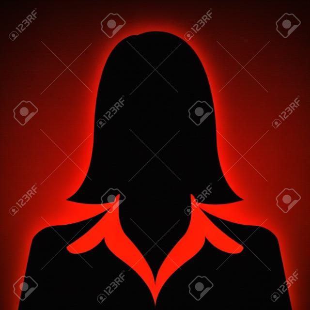 Profil avatar féminin silhouette photos