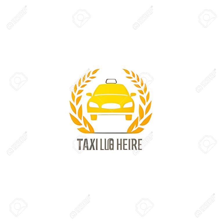 Taxi logo sign Abstract classic modern Illustration