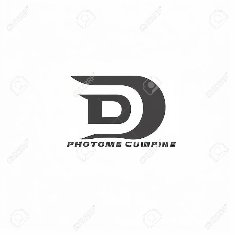 creative letter D logo. Abstract business logo design template. modern Letter D Logo template editable for your business.