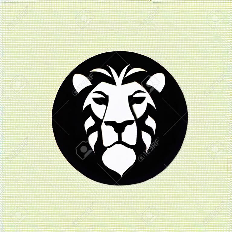 Lion head icon  vector, lion king head sign concept, Lions head icon , lion face graphic illustration,