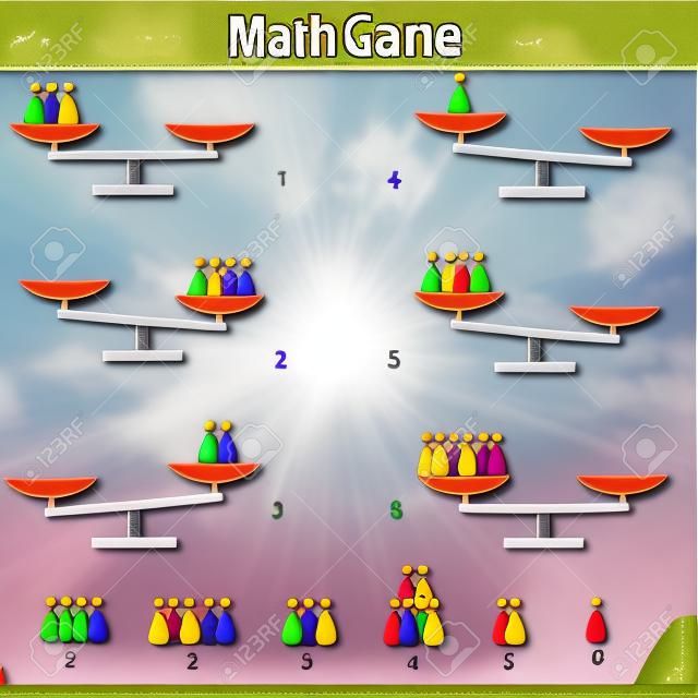 Jogo Educativo De Matemática Aprendizagem de Números Contagem e