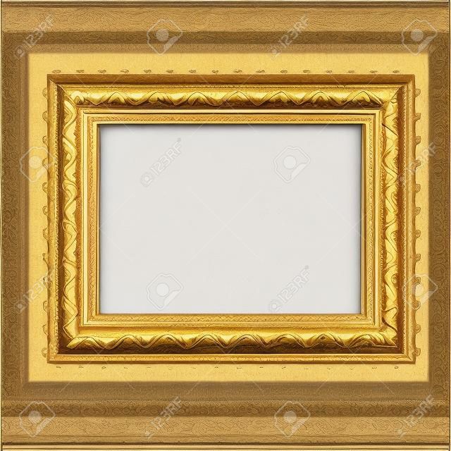 Houten vintage gouden frame