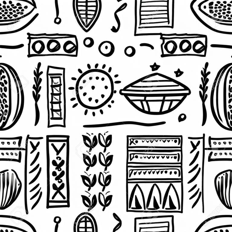 Chocolate background, seamless pattern for your design