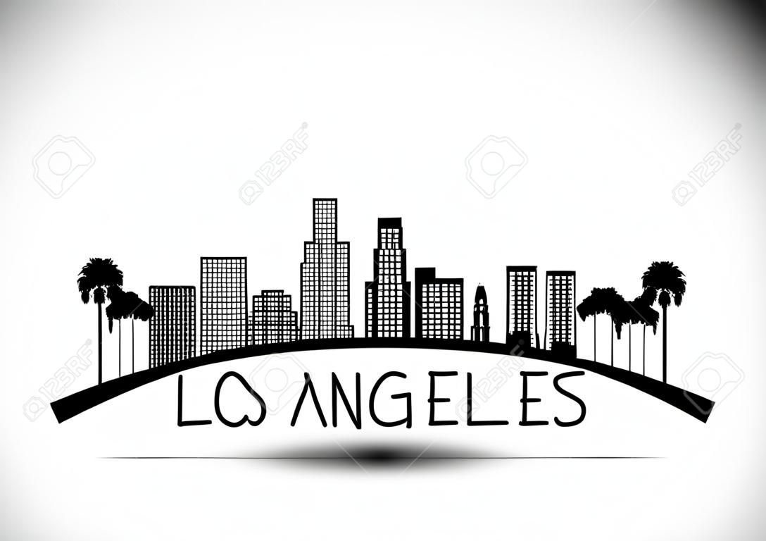 Los Angeles City Skyline Design 