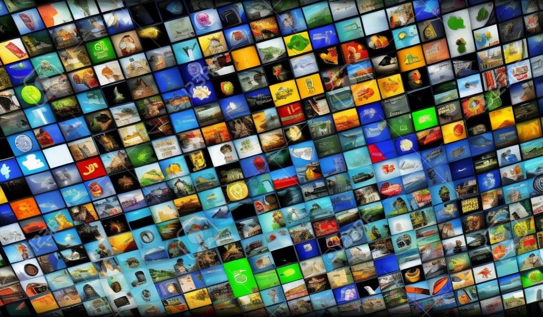 television or internet streaming, made from my images and photos