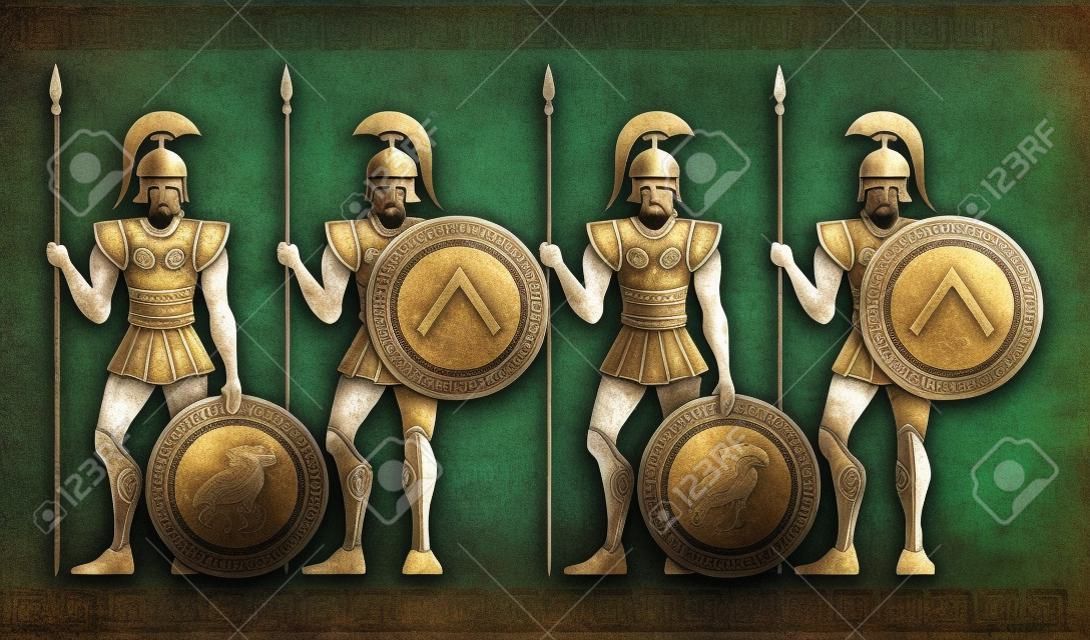 Warriors greco antico