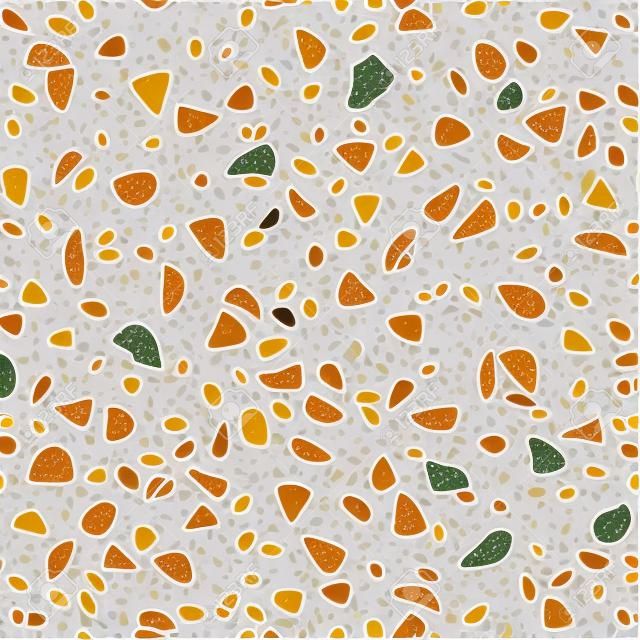 테라 조 바닥 벡터 완벽 한 패턴입니다. 베네치아 스타일의 고전적인 이탈리아 유형의 바닥