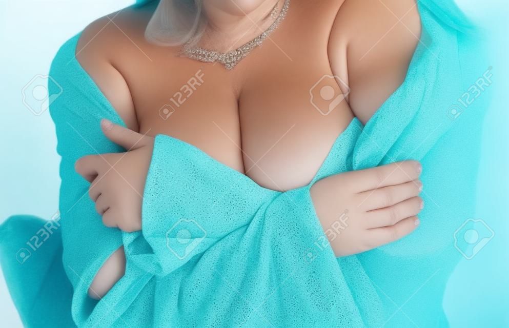 Beautiful big woman boobs
