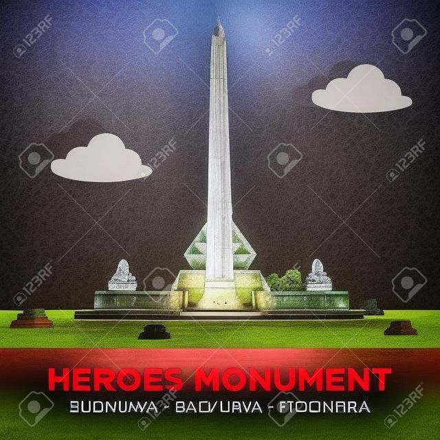 Das Heldendenkmal (indonesisch: Tugu Pahlawan) ist ein Denkmal in Surabaya, Indonesien. Es ist das Hauptsymbol der Stadt, das den Menschen gewidmet ist, die während der Schlacht von Surabaya am 10. November 1945 starben.