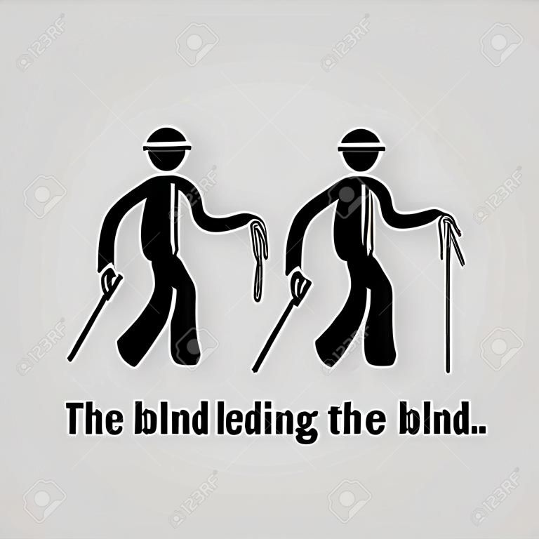 De blinden leiden de blinden