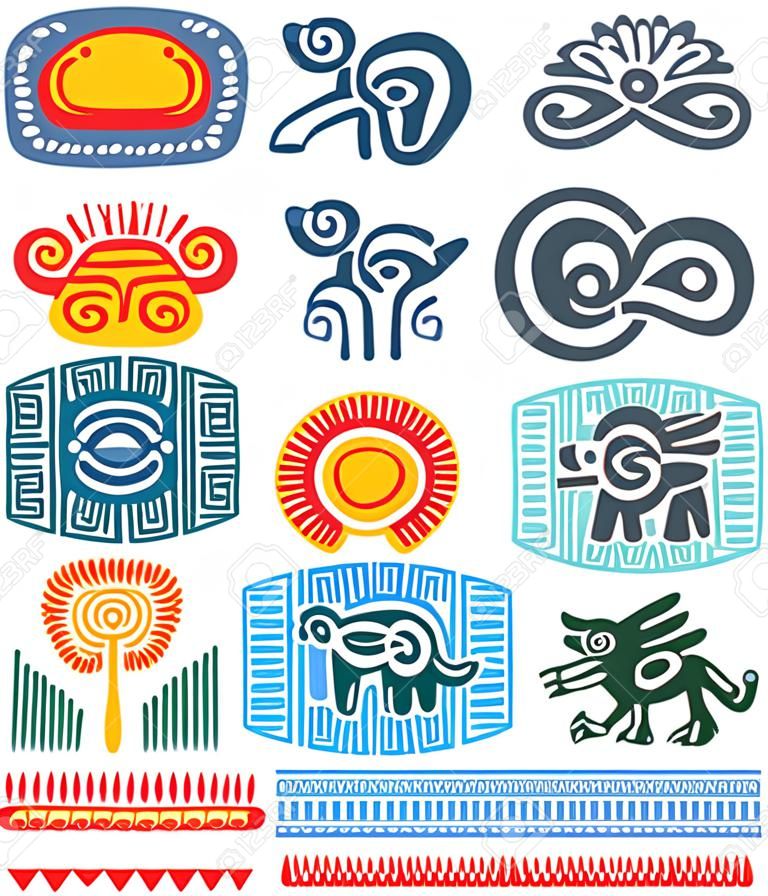 Set of Mexican Design Elements