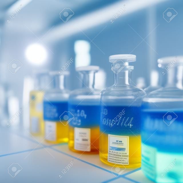 chemistry lab (shallow DOF)