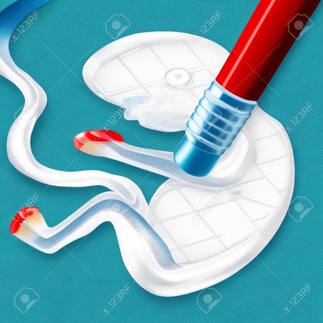 Aborto o aborto involuntario concepto médico como un feto en un útero humano embarazada siendo borrados por un lápiz como una metáfora de la pérdida de la salud reproductiva para la terminación de un embarazo.
