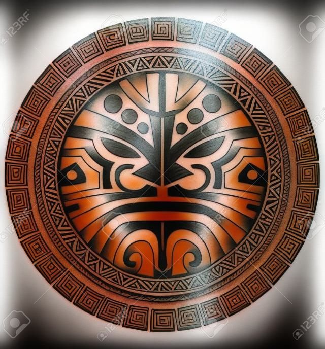 Polynesische tatoeage