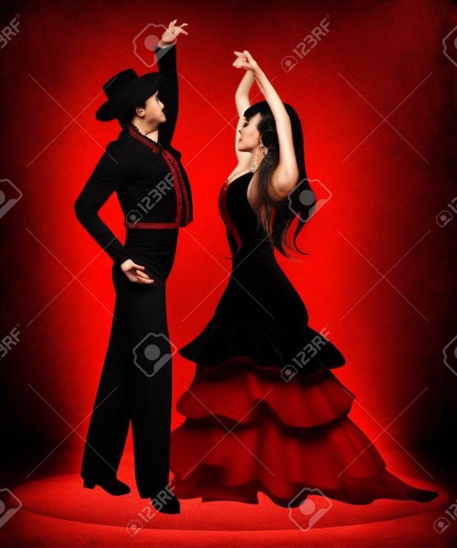 The Flamenco dancers