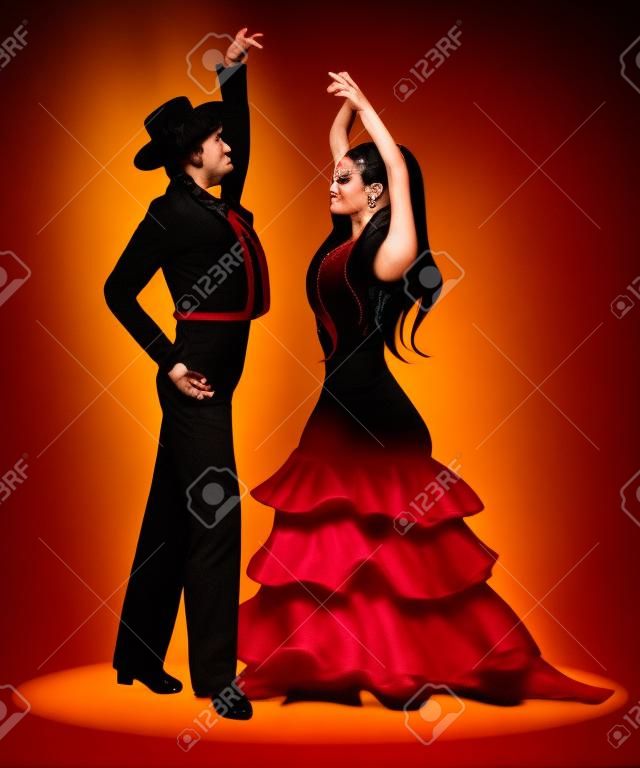The Flamenco dancers