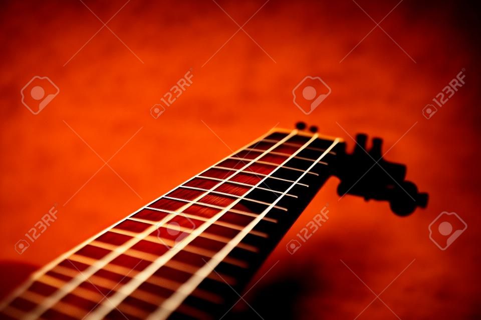 Ukulele guitar background