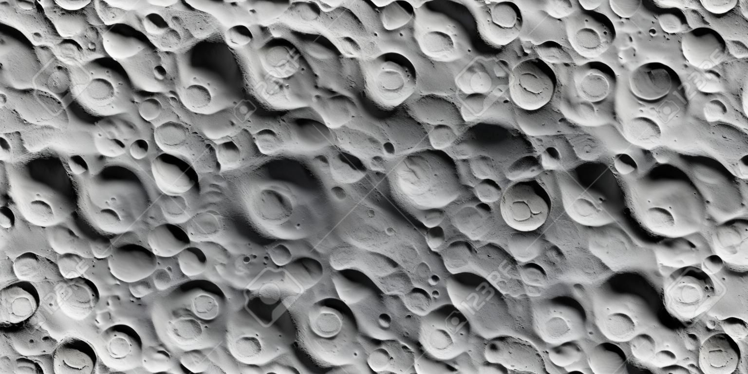 月球表面无缝纹理高分辨率