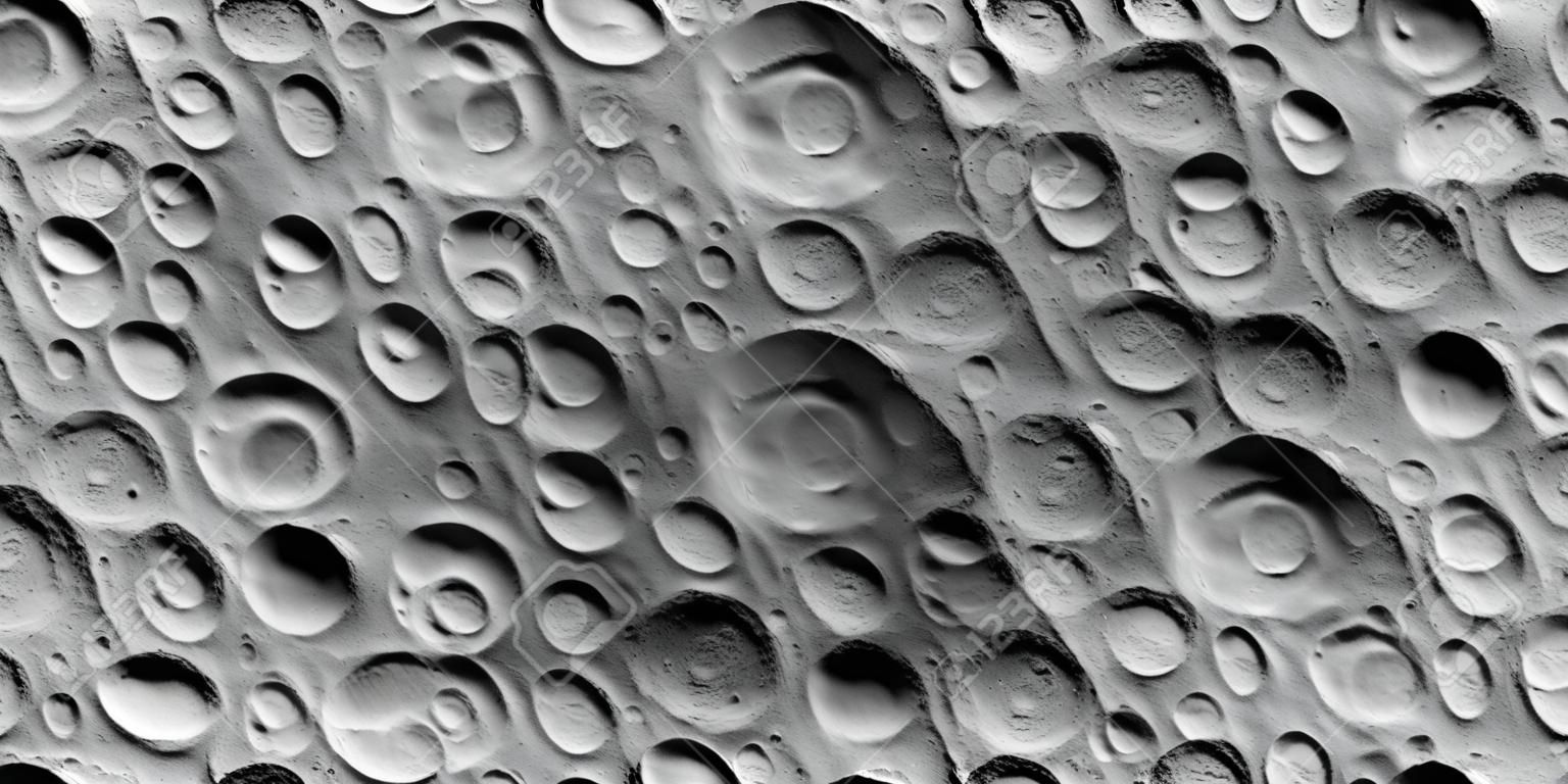 Bez szwu tekstury powierzchni Księżyca o wysokiej rozdzielczości