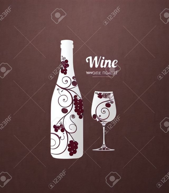 Design de lista de vinhos