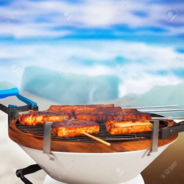 BBQ sur la plage