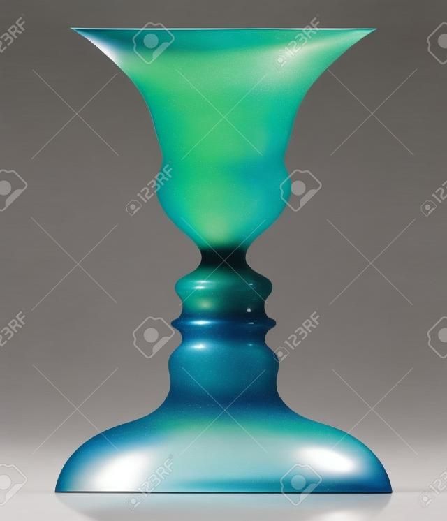 Rubin vase, optical illusion, head girl