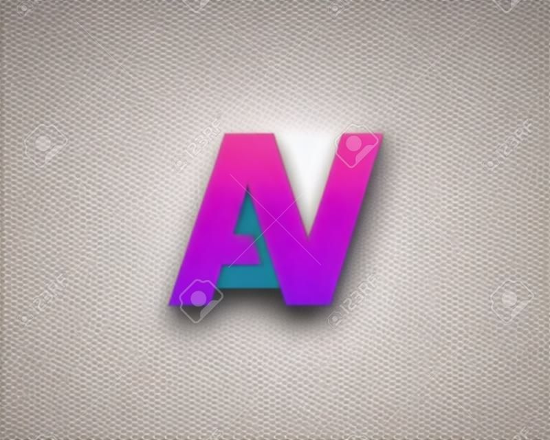 NA AN logo design vector template