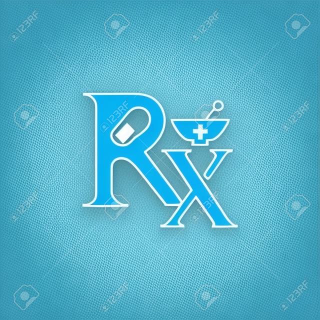Фармация Шаблон логотипа Дизайн Вектор. Фармацевтический Символ