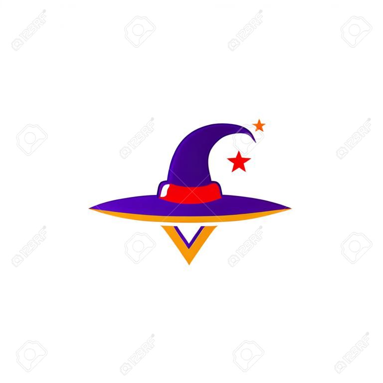 Wizard Hat Logo Sign Symbol Icon