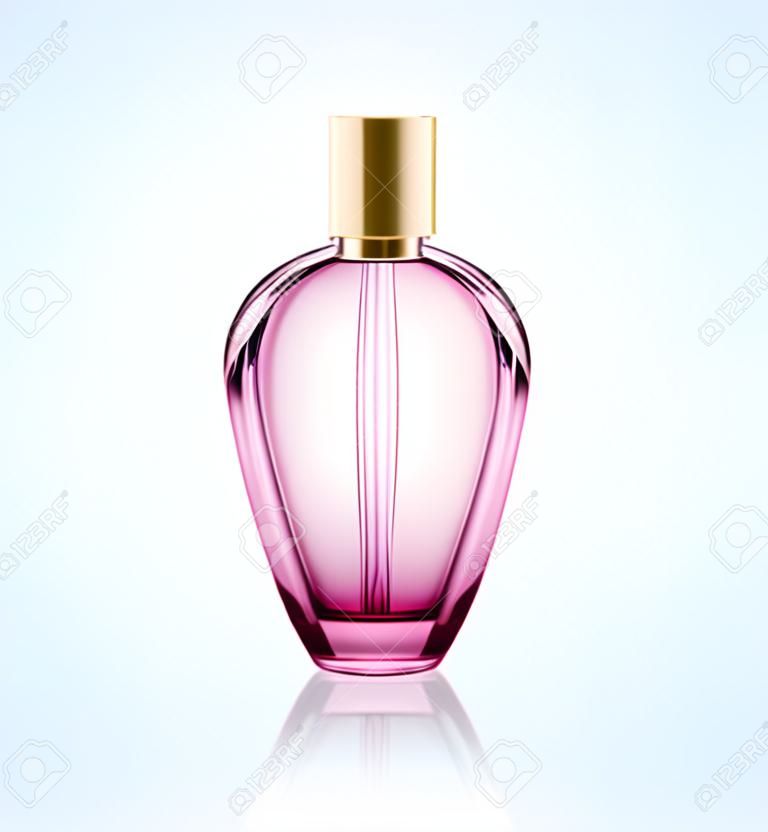 Isolated perfume bottle 