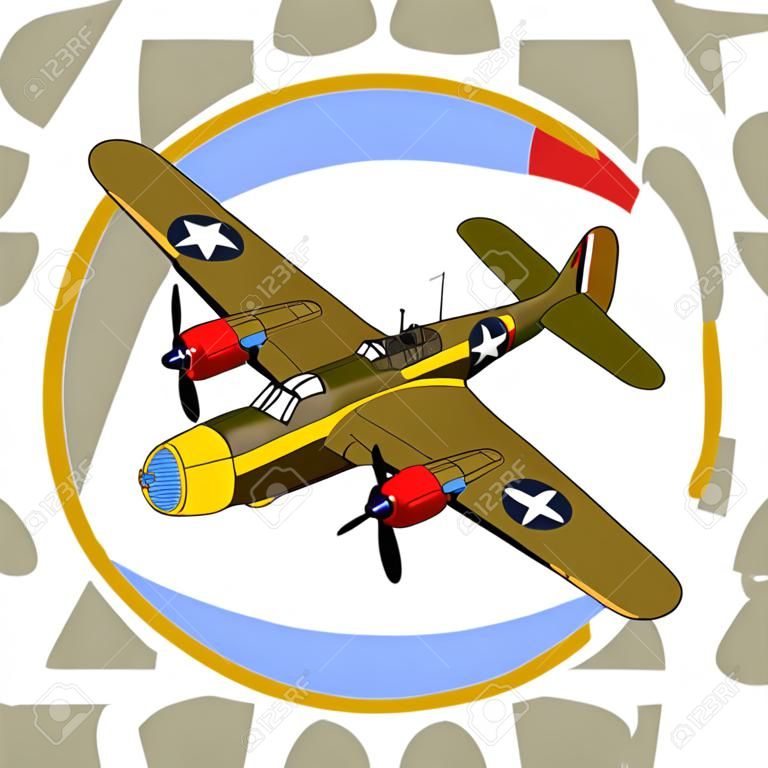 World War II American Bomber