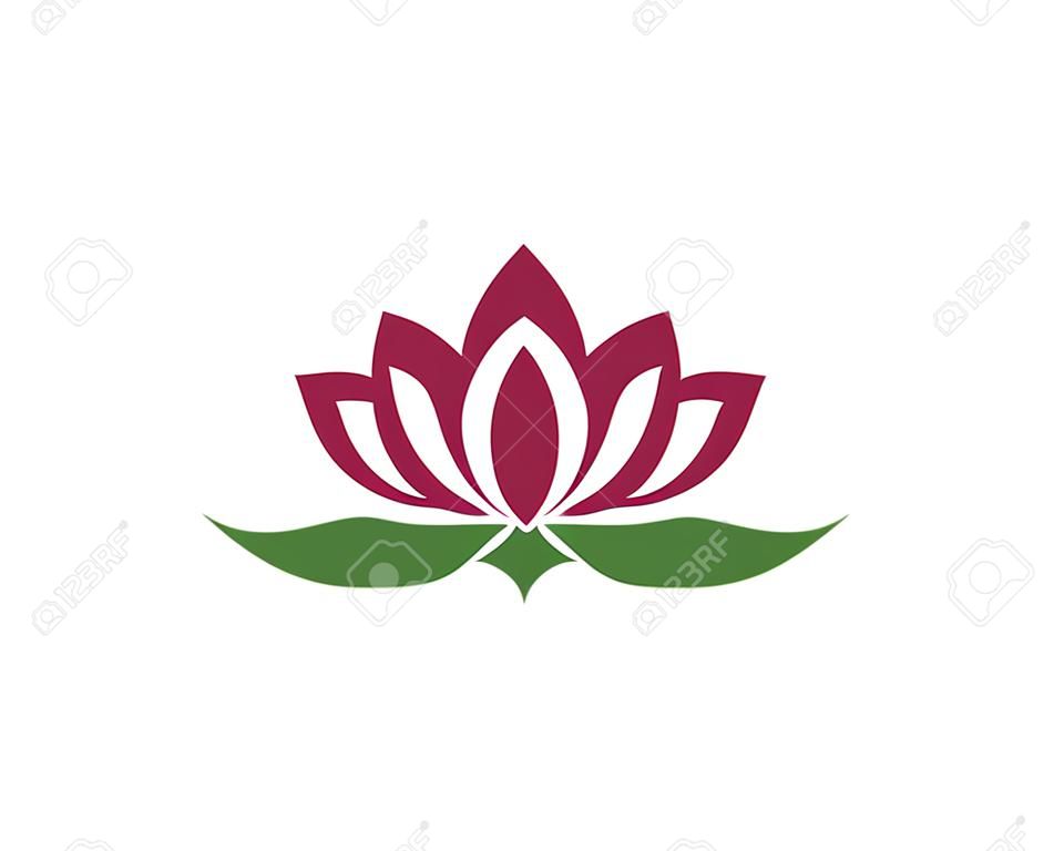 Beauty Lotus Logo Template