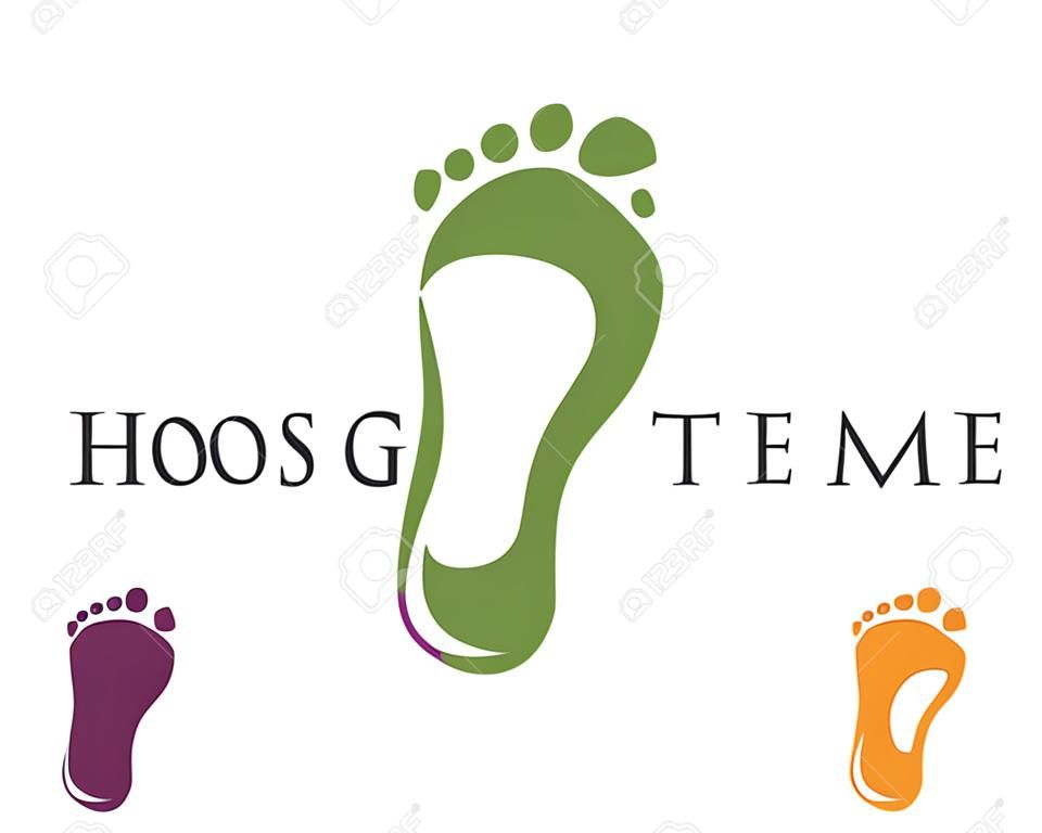 Foot Logo Template