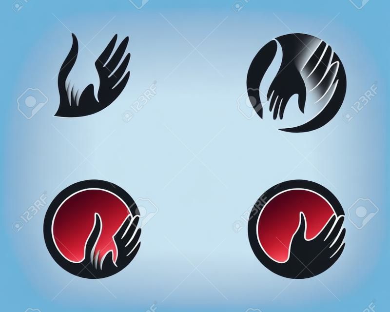 Hand Care icon Template vector icon Business
