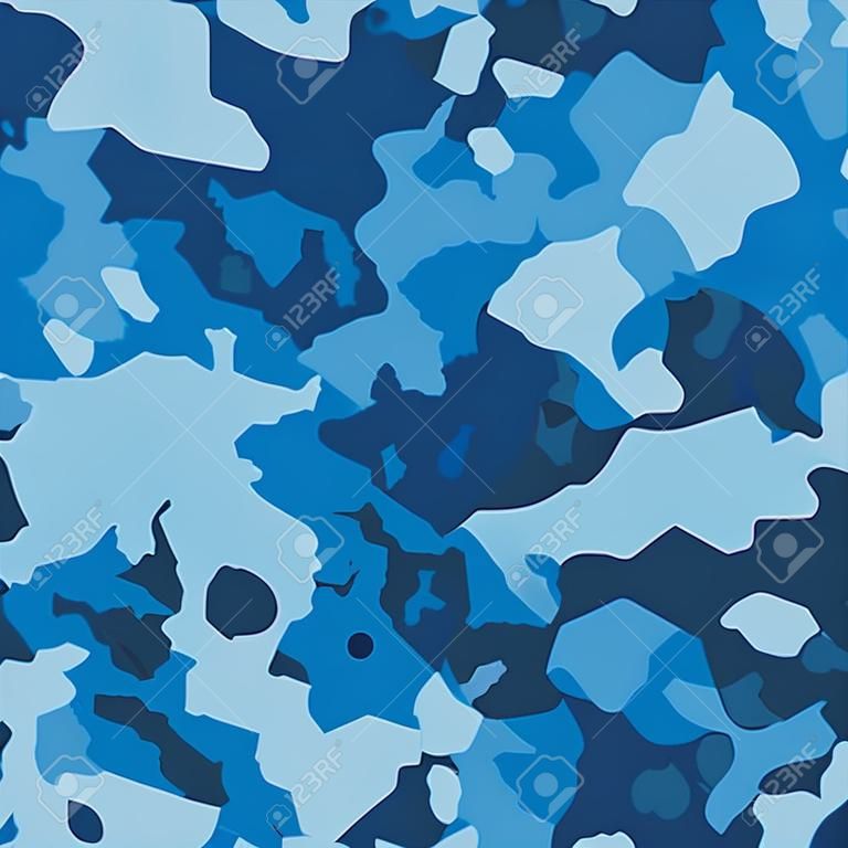 Tekstura kamuflażu wojskowego powtarza projekt ilustracji armii