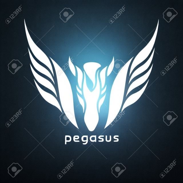Pegasus logosu vektör