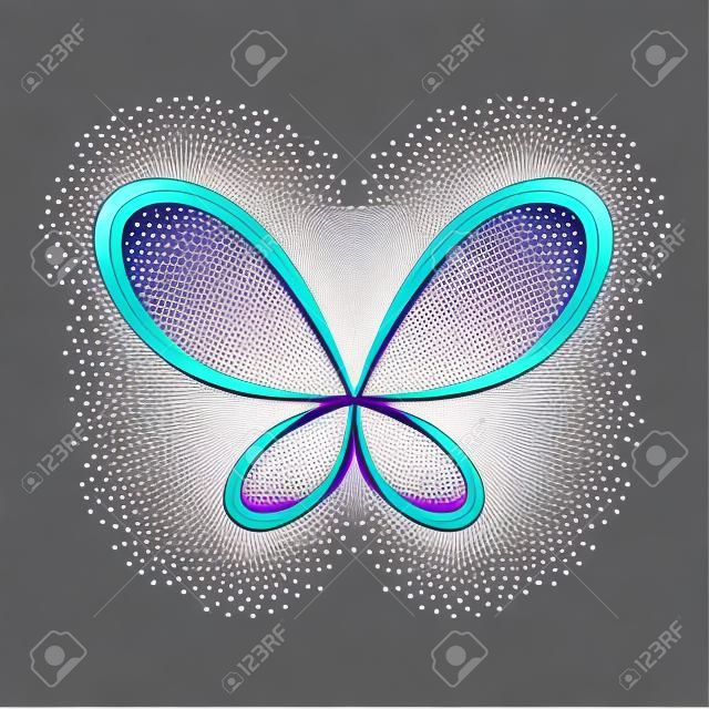 butterfly logo vector