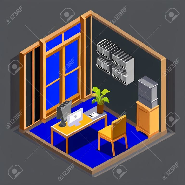 Power Outage Isometric Object