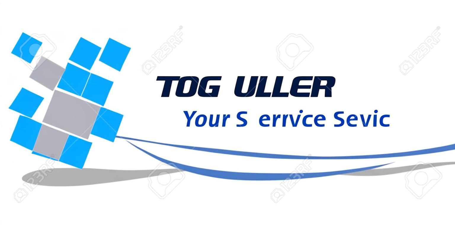Tiler service graphic in vector quality.