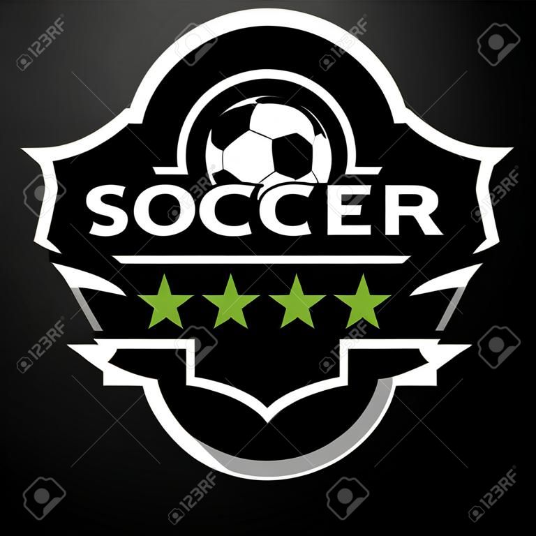 Soccer club, sport logo.