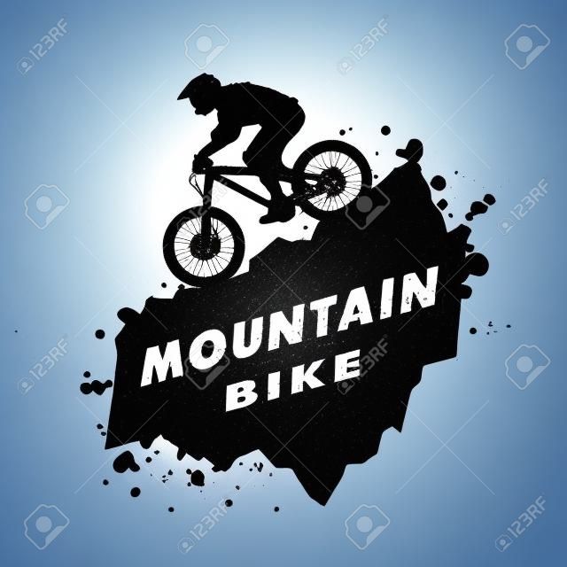 산악 자전거 아이콘입니다.