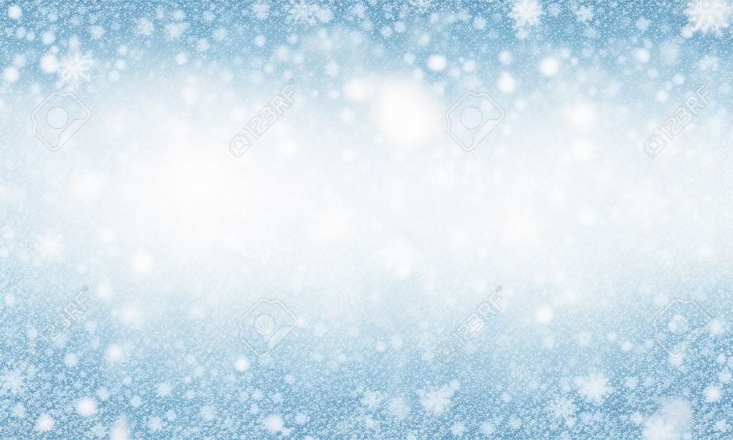 Snow. Vector transparent snow background. Christmas and New Year decoration